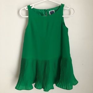 Girls Janie and Jack 12-18 month green dress